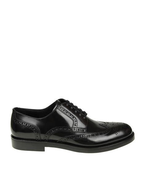 dolce gabbana derby shoes men dhgshop|Leather Derby Shoes in Black for Men.